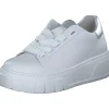 Damen Gabor fashion Klassische- & Business Schuhe<Gabor 63.222, Schnürschuhe, Damen, weiss/silber