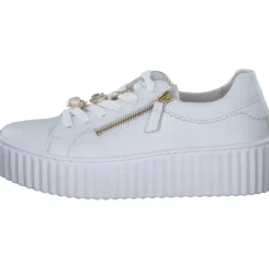 Damen Gabor fashion Klassische- & Business Schuhe<Gabor 53.201.21, Schnürschuhe, Damen, weiss (gold)