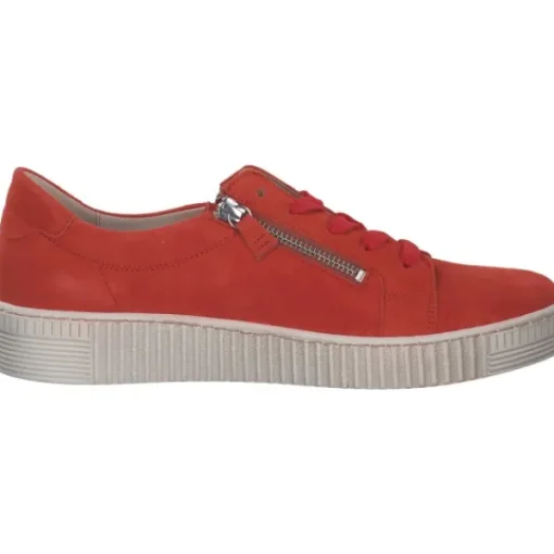 Damen Gabor Klassische- & Business Schuhe<43.334, Schnürschuhe, Damen, pumpkin (rot)
