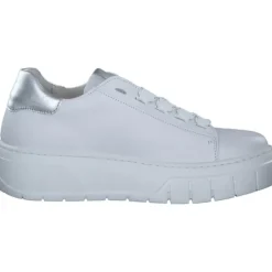 Damen Gabor fashion Klassische- & Business Schuhe<Gabor 63.222, Schnürschuhe, Damen, weiss/silber