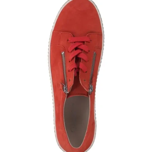 Damen Gabor Klassische- & Business Schuhe<43.334, Schnürschuhe, Damen, pumpkin (rot)