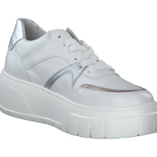 Damen Gabor fashion Klassische- & Business Schuhe<Gabor 63.223, Schnürschuhe, Damen, latte/puder/silber