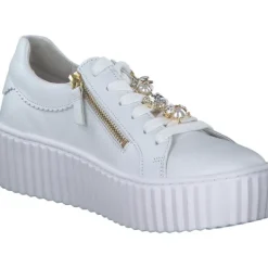 Damen Gabor fashion Klassische- & Business Schuhe<Gabor 53.201.21, Schnürschuhe, Damen, weiss (gold)