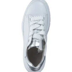 Damen Gabor fashion Klassische- & Business Schuhe<Gabor 63.222, Schnürschuhe, Damen, weiss/silber
