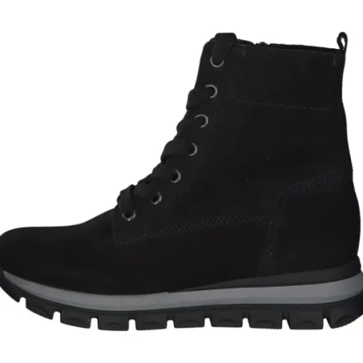 Damen Gabor Stiefel<96.465, Schnürstiefeletten, Damen, Schwarz