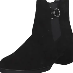 Damen Gabor Stiefel<35.501, Stiefeletten, Damen, Schwarz (altsilber)
