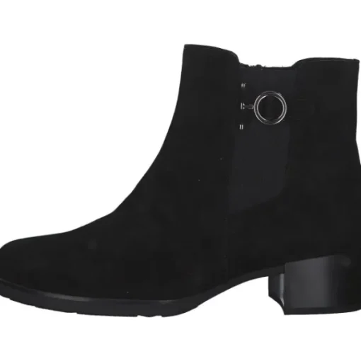 Damen Gabor Stiefel<35.501, Stiefeletten, Damen, Schwarz (altsilber)
