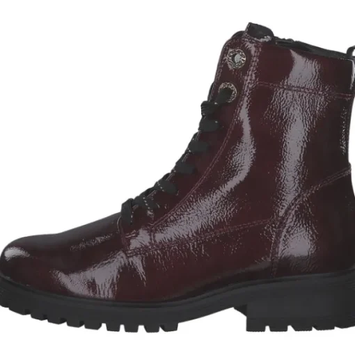 Damen Gabor comfort Stiefel<Gabor 52.765.88, Stiefeletten, Damen, burgund (Mic/gold)