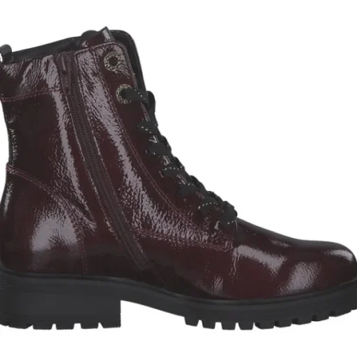 Damen Gabor comfort Stiefel<Gabor 52.765.88, Stiefeletten, Damen, burgund (Mic/gold)