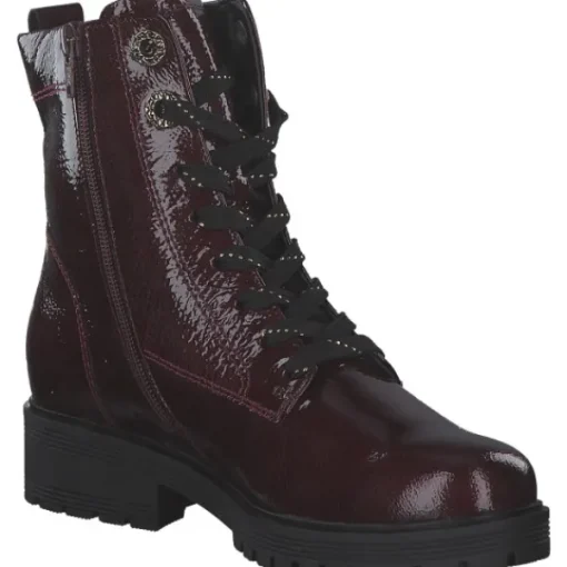 Damen Gabor comfort Stiefel<Gabor 52.765.88, Stiefeletten, Damen, burgund (Mic/gold)