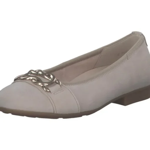 Damen Gabor comfort Ballerinas<62.462, Ballerinas, Damen, oak (goldmatt)