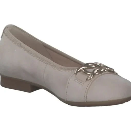 Damen Gabor comfort Ballerinas<62.462, Ballerinas, Damen, oak (goldmatt)
