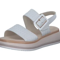 Damen Gabor comfort Sandaletten<62.744, Keilsandaletten, Damen, weiss (LDS)