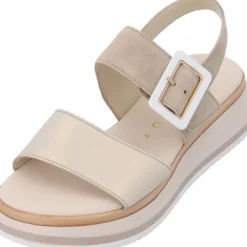 Damen Gabor Sandaletten<Comfort 42.744, Keilsandaletten, Damen, puder/oasi (LDS)
