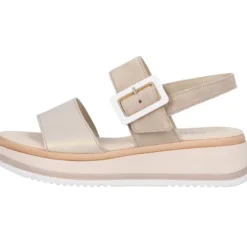 Damen Gabor Sandaletten<Comfort 42.744, Keilsandaletten, Damen, puder/oasi (LDS)