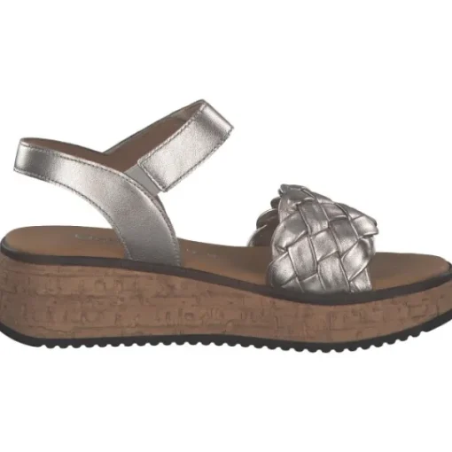 Damen Gabor comfort Sandaletten<62.829, Keilsandaletten, Damen, puder
