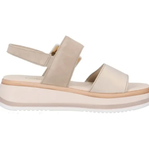 Damen Gabor Sandaletten<Comfort 42.744, Keilsandaletten, Damen, puder/oasi (LDS)