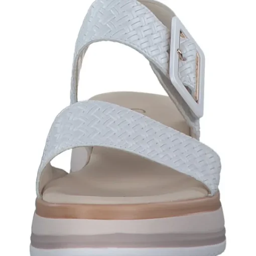 Damen Gabor comfort Sandaletten<62.744, Keilsandaletten, Damen, weiss (LDS)