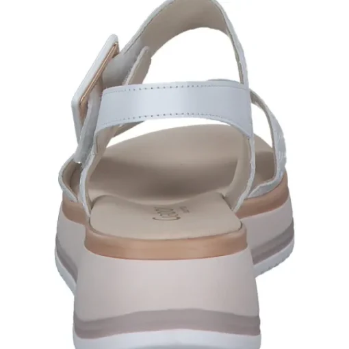 Damen Gabor comfort Sandaletten<62.744, Keilsandaletten, Damen, weiss (LDS)