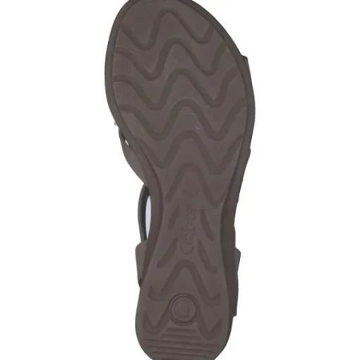 Damen Gabor comfort Sandaletten<66.066, Keilsandaletten, Damen, silk