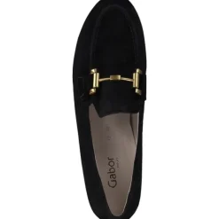 Damen Gabor Slipper<Comfort 42.432, Mokassins, Damen, Schwarz