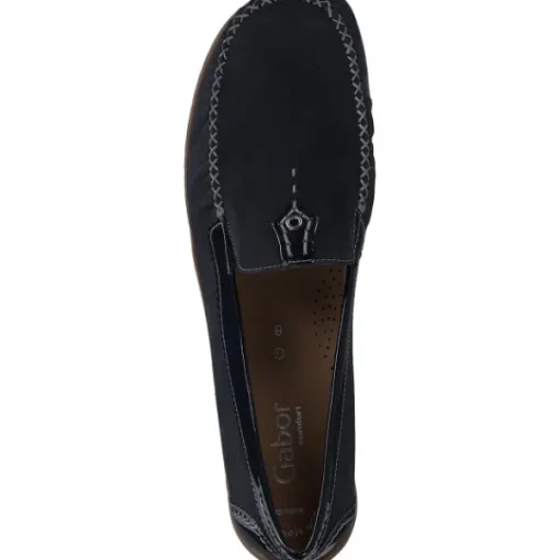 Damen Gabor Slipper<Comfort 46.090, Mokassins, Damen, Blau
