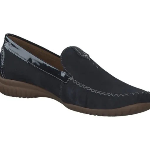 Damen Gabor Slipper<Comfort 46.090, Mokassins, Damen, Blau