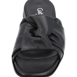 Damen Gabor Pantoletten & Badeschuhe<Comfort 2.803, Plateau-Pantoletten, Damen, schwarz (LDS)