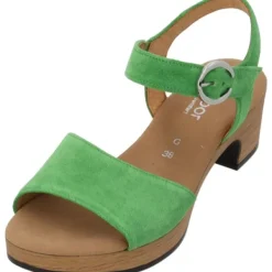 Damen Gabor Sandaletten<Comfort 42.071, Plateau-Sandaletten, Damen, Grün