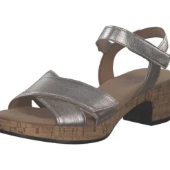 Damen Gabor comfort Sandaletten<62.072, Plateau-Sandaletten, Damen, puder (S.Kork)