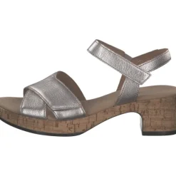 Damen Gabor comfort Sandaletten<62.072, Plateau-Sandaletten, Damen, puder (S.Kork)