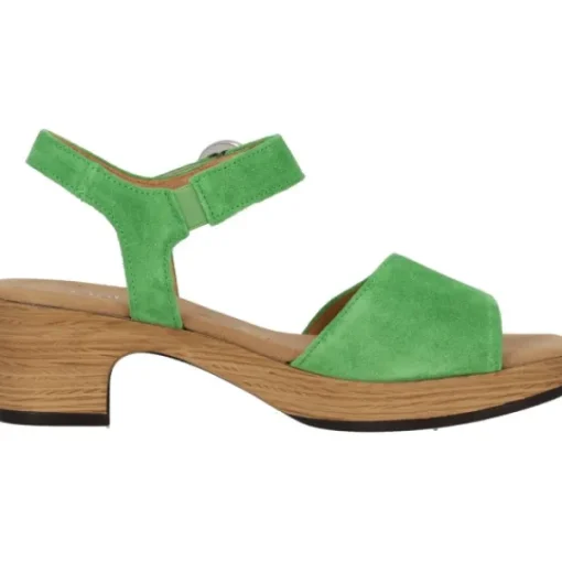 Damen Gabor Sandaletten<Comfort 42.071, Plateau-Sandaletten, Damen, Grün