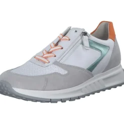 Damen Gabor Klassische- & Business Schuhe<Comfort 46.428, Schnürschuhe, Damen, weiß/grey/mint/oran