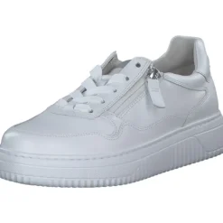 Damen Gabor comfort Klassische- & Business Schuhe<66.408, Schnürschuhe, Damen, weiss/argento