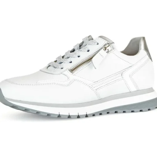 Damen Gabor Klassische- & Business Schuhe<Comfort 46.378, Schnürschuhe, Damen, Weiß