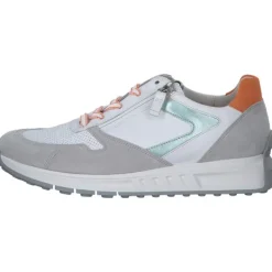 Damen Gabor Klassische- & Business Schuhe<Comfort 46.428, Schnürschuhe, Damen, weiß/grey/mint/oran