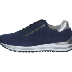 Damen Gabor Klassische- & Business Schuhe<Comfort 46.528, Schnürschuhe, Damen, oceano/silber