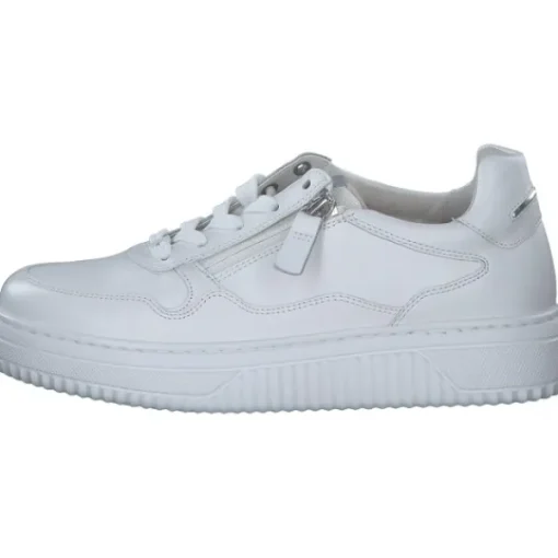Damen Gabor comfort Klassische- & Business Schuhe<66.408, Schnürschuhe, Damen, weiss/argento