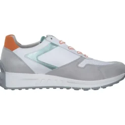 Damen Gabor Klassische- & Business Schuhe<Comfort 46.428, Schnürschuhe, Damen, weiß/grey/mint/oran