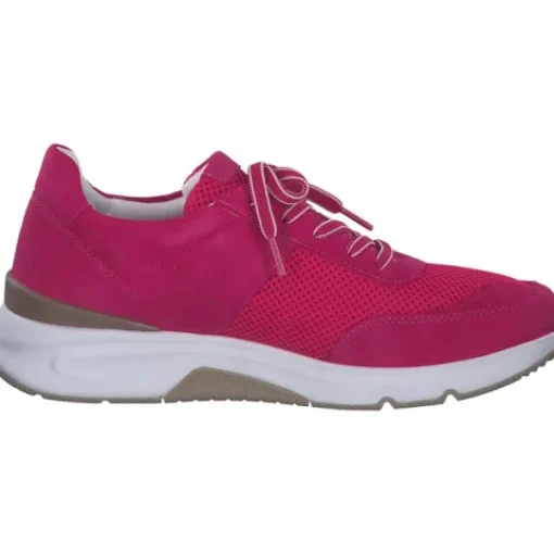 Damen Gabor Klassische- & Business Schuhe<Comfort 46.897, Schnürschuhe, Damen, Pink (Fuxia/Rosa)