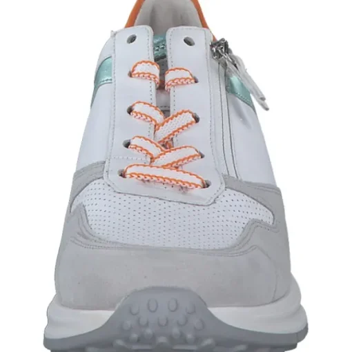 Damen Gabor Klassische- & Business Schuhe<Comfort 46.428, Schnürschuhe, Damen, weiß/grey/mint/oran