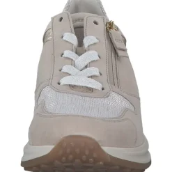 Damen Gabor Klassische- & Business Schuhe<Comfort 46.428, Schnürschuhe, Damen, bianco/oro/oak k.