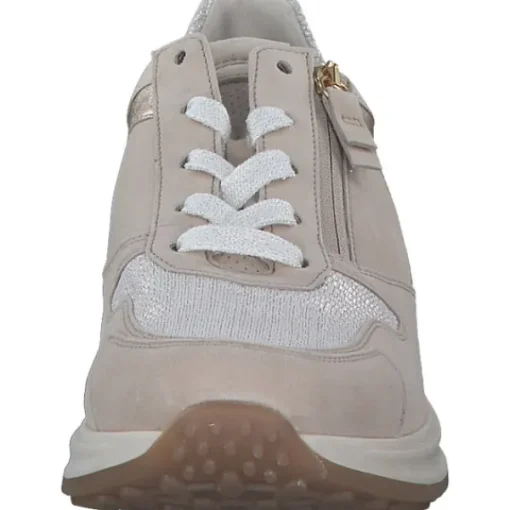 Damen Gabor Klassische- & Business Schuhe<Comfort 46.428, Schnürschuhe, Damen, bianco/oro/oak k.
