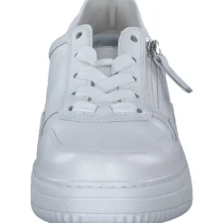 Damen Gabor comfort Klassische- & Business Schuhe<66.408, Schnürschuhe, Damen, weiss/argento