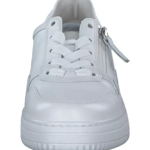 Damen Gabor comfort Klassische- & Business Schuhe<66.408, Schnürschuhe, Damen, weiss/argento