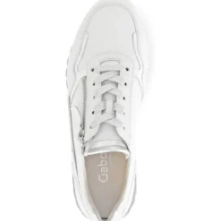 Damen Gabor Klassische- & Business Schuhe<Comfort 46.378, Schnürschuhe, Damen, Weiß