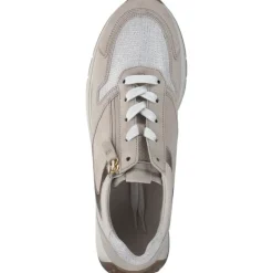 Damen Gabor Klassische- & Business Schuhe<Comfort 46.428, Schnürschuhe, Damen, bianco/oro/oak k.