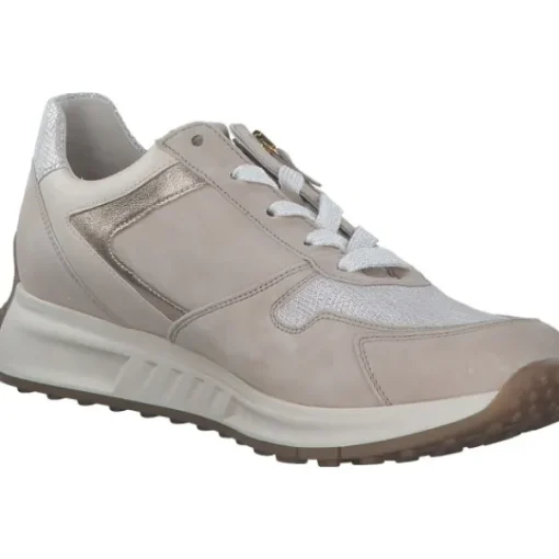 Damen Gabor Klassische- & Business Schuhe<Comfort 46.428, Schnürschuhe, Damen, bianco/oro/oak k.