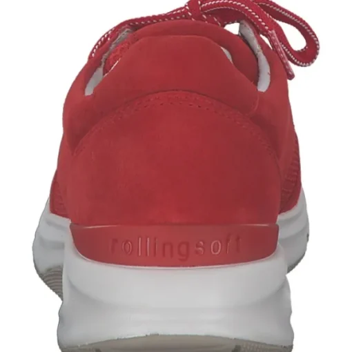 Damen Gabor comfort Klassische- & Business Schuhe<Rolling Soft 66.897, Schnürschuhe, Damen, chili