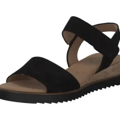Damen Gabor Sandaletten<Genua 82.750, Keilsandaletten, Damen, schwarz